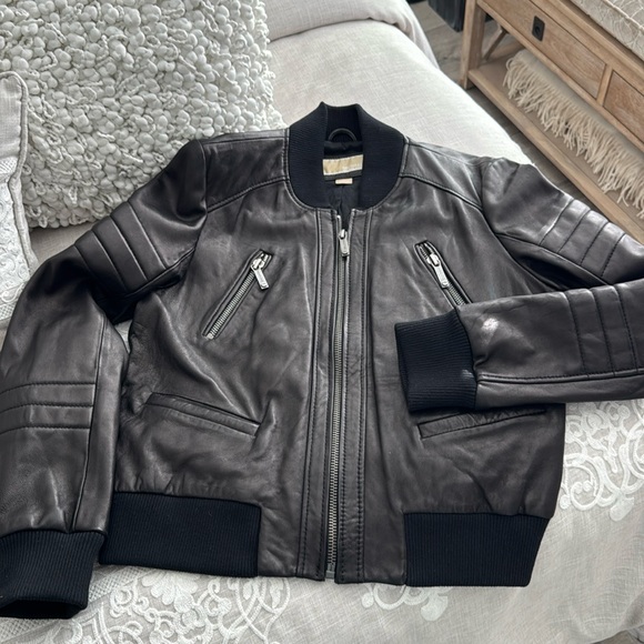 MICHAEL Michael Kors Jackets & Blazers - Michael Kors leather jacket